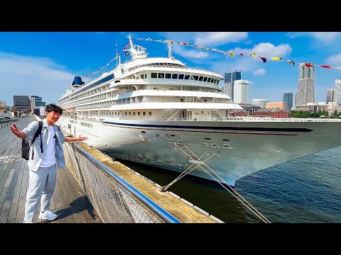 【24万円】日本最大の豪華客船「飛鳥II」2泊3日コースに乗船 神戸→横浜40時間の旅