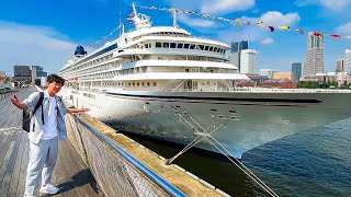 【24万円】日本最大の豪華客船「飛鳥II」2泊3日コースに乗船 神戸→横浜40時間の旅