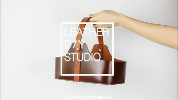Making a Leather Basket - Free pattern included
