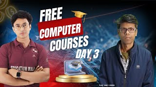 বিনামূল্যে কম্পিউটার কোর্স Free Computer Course in Bengali |Basic to Advanced Day -3 (28.12.2025)