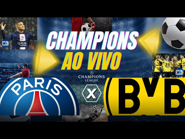 PSG x Borussia Dortmund ao vivo: onde assistir ao jogo da Champions League