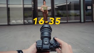 The One Lens, Sony PZ 16-35mm F4 G First Impression | Real World Photo and Video on A7iii and A7siii