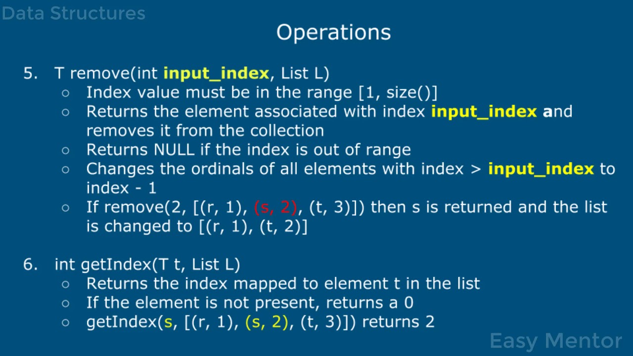 Data Structures | Lecture 2 | List, Stack, Queue as Abstract Data Types