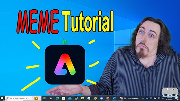 How To Make A Meme in Adobe Express!