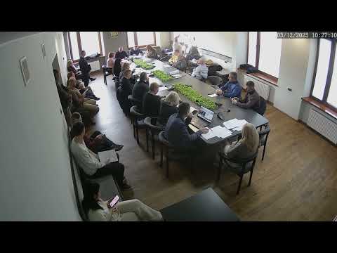 Засідання постійної комісії з питань соціально &ndash; економічного розвитку від 03.12.2025 року