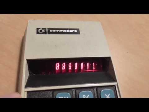 1974 Commodore 886D Red Led Calculator