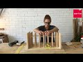 How to make a Wine Rack using Dowel How to make a Wine Rack using Dowel
