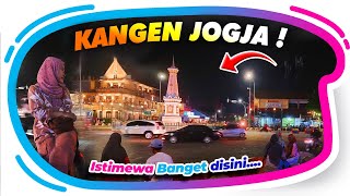 💜Indahnya Jogja di Malam Hari || Tugu Jogja | Tugu Golang Golig | Wisata Yogyakarta