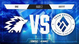 ONIC vs Entity7 | Day 2 | Group Stage | MSC at EWC 26