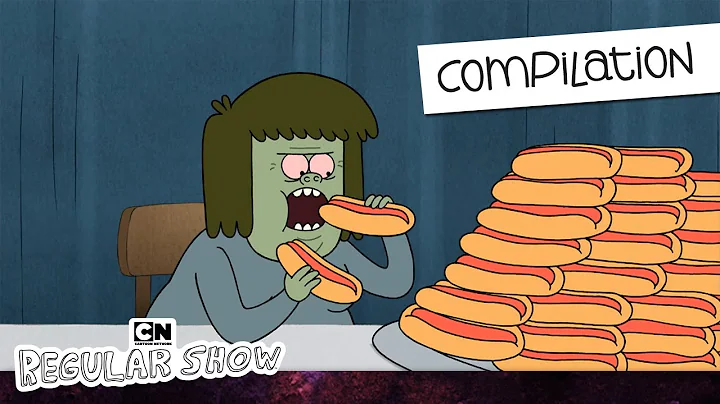 Snack Attack! The Ultimate Food Frenzy Compilation | Regular Show | Cartoon Network