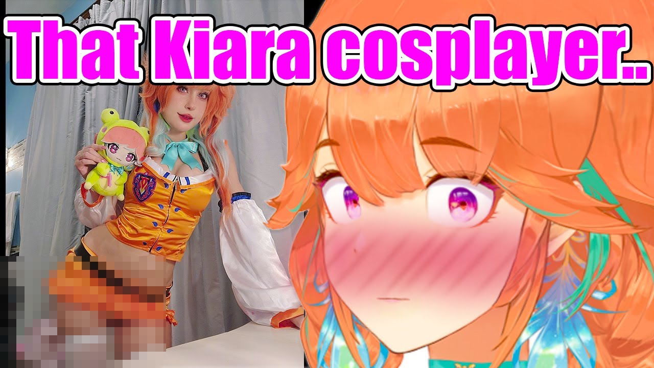 Kiara Saw All Those 𝐇𝐎𝐓 Kiara Cosplayers and...
