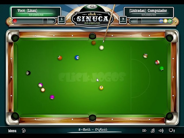 Sinuca-Billiards - Jogos de Sinuca - Click Jogos Online