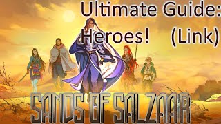 Sands of Salzaar 🏝️ 27 - Ultimate Guide: Heroes! 〔Link〕