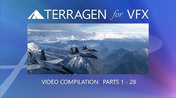 Terragen for VFX: Video Compilation Parts 1 - 28