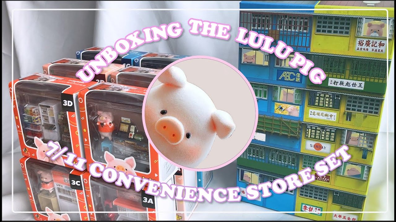 Details about / Lulu Pig 7 Eleven The Piggy Cici/'s Story ToyZero Plus 4 set