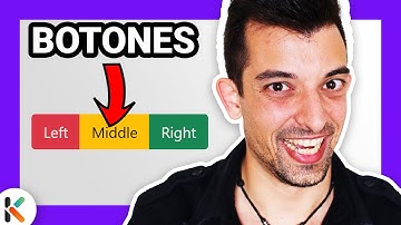 💜 Cómo crear GRUPOS de BOTONES en BOOTSTRAP 5