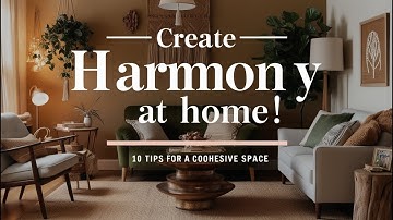 Mastering Harmony in Interior Design: A Step-by-Step Guide