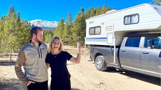 We Can’t Keep Living this Way - Finding Balance Living Off-Grid in A Truck Camper