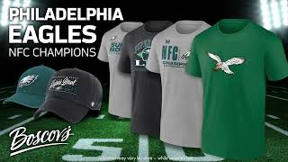 Philadelphia Eagles 2025 NFC Championship Gear!