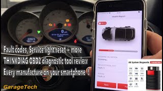 THINKDIAG the best fault code and service light rest tool you can get on your mobile phone reviewed screenshot 2