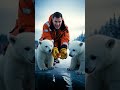 Polar Bear Rescue in USA Arctic – What Happened Next Will Shock You!#shorts #animalrescue#bearrescue