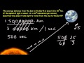Understanding Light Travel from Sun to Earth