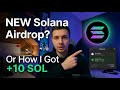 Solana Airdrop 2026 — How to Claim FAST (Phantom • Solair Guide)
