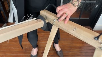 Putting together your Cheticamp frame.