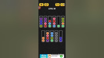 Ball Sort Puzzle Level 58 Walkthrough