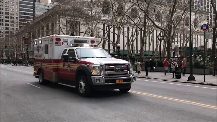 COMPILATION OF NEW YORK CITY EMS AMBULANCES RESPONDING IN THE 5 BOROUGHS OF NEW YORK CITY.  59