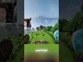 Minecraft Pyromancer Boss Fight: New Gun vs. Fire Mage! #shorts