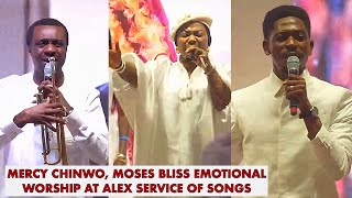 Moses Bliss, Mercy Chinwo, Nathaniel Bassey, Emotional Worship Live At Alex Ekubo Service Of Songs 