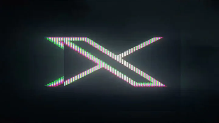 The New Twitter "X" Logo But It's The Black Mirror Intro