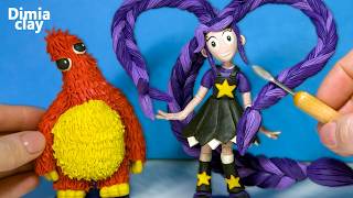 Sculpting Lily Lovebraids & Chum Chompkins from Poppy Playtime Chapter 5 Clay (FULL CLAY PROCESS)
