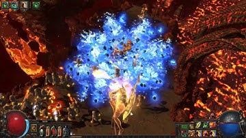 Path Of Exile 3.4 - T15 Lava Lake Kitava Deathless - Saboteur Magma Orb Sire of Shards