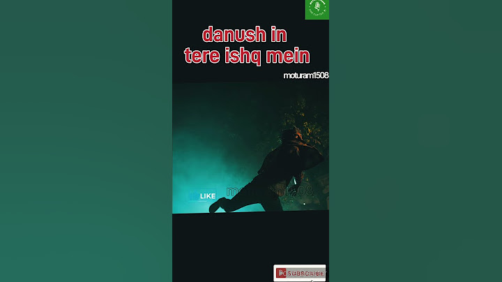 Dhanush in "Tere Ishk Mein" | @ARRahman  | Aanand L Rai | Bhushan Kumar