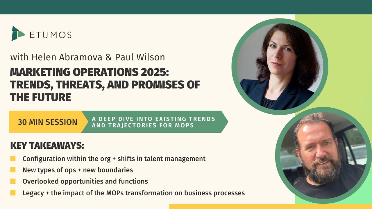 MarketingOperations 2025 Trends, Threats, and Promises of the Future