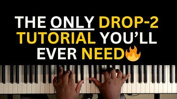 Learn This Drop-2 Trick & Instantly Sound Advanced (You’ll Thank Me Later) | Piano Tutorial