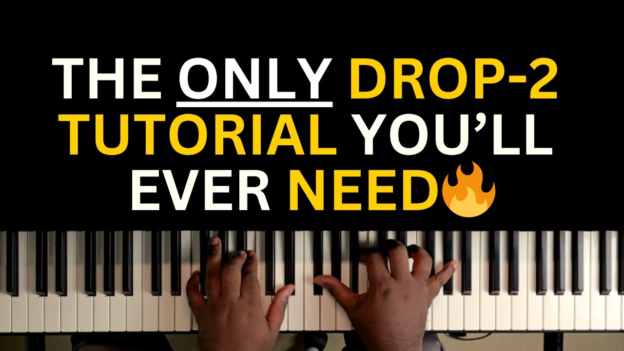 Learn This Drop-2 Trick & Instantly Sound Advanced (You’ll Thank Me Later) | Piano Tutorial