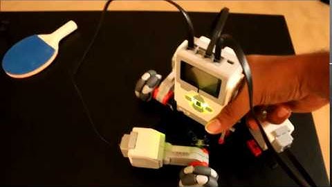 LEGO MindStorms EV3 playing Ping Pong?