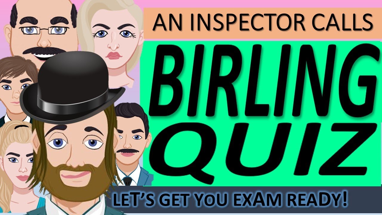 Mr Birling Quiz: Revise Key Moments and Quotes for An Inspector Calls