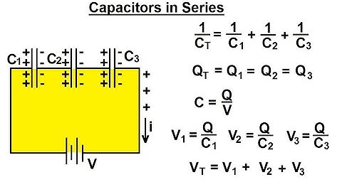 Electrical Engineering: Ch 6: Capacitors (4 of 26) Capacitors in Series