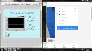 Servomotor Labview Arduino