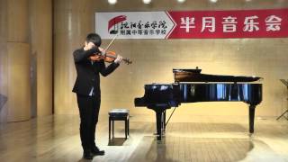 Bach, G Minor Violin Sonata. I. Adagio