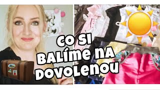 CO SI BALÍME NA DOVOLENOU V ČR ☀️🧳