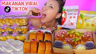 Mukbang Makanan Viral Tiktok tahu Hoheng crombolonimochi Bites Gendhang Gendhut