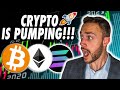 The Crypto Market Is Bullish! (FOR NOW) | Top Altcoin Trades!