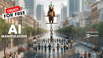 AI Manipulation - Microsoft bing - Create For FREE - No Photoshop - Graphic Hub
