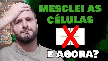 MESCLAR CÉLULAS, NUNCA mais faça isso no Excel! [Aula 05]