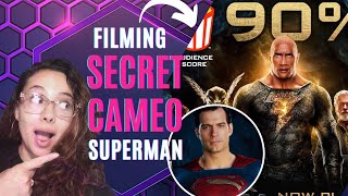 HOW HENRY CAVILL'S SUPERMAN CAMEO GOT FILMED FOR BLACK ADAM!